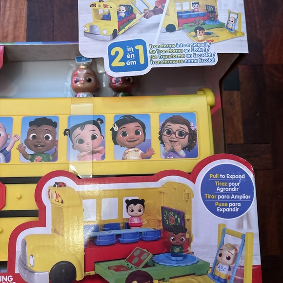 CoComelon Transforming School Time Bus - Lights and Sounds - 3 Favorite... - Picture 2 of 5